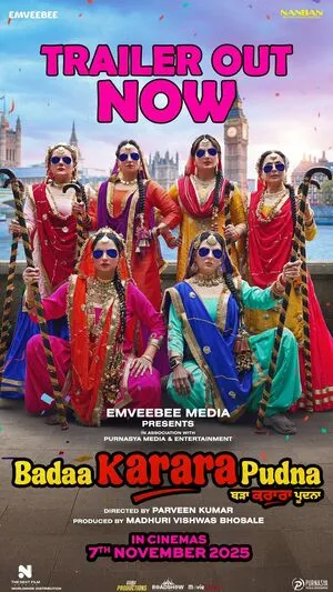 Badaa Karara Pudna 2025 Punjabi HD Poster Download - Filmyzilla