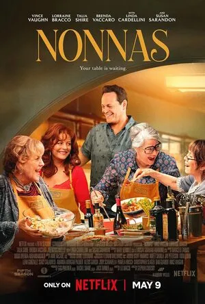 Nonnas 2025 Hindi Dual Audio HD Poster Download - Filmyzilla