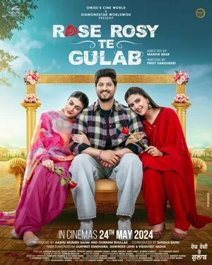 Rose Rosy Te Gulab 2024 Punjabi HD Poster Download - Filmyzilla