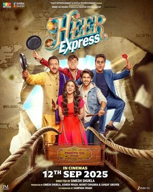 Heer Express 2025 Hindi Audio HD Poster Download - Filmyzilla